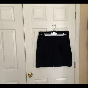 Size 1X, Talbots skort, Navy blue
